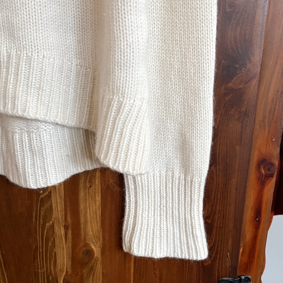 All Saints Cream Turtleneck Sweater - Picture 4 of 4